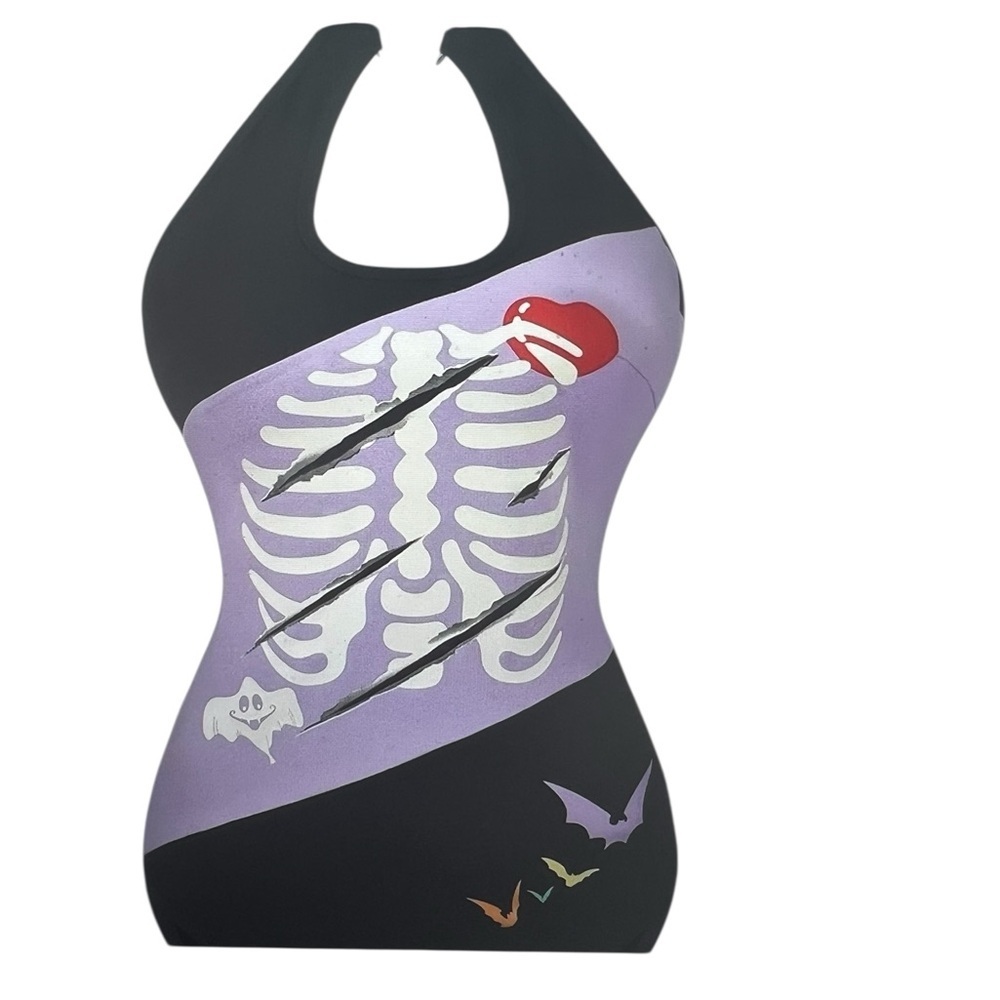 Landofgenie Women's Glow Bodysuit | Halloween XS | NWOT - Picture 9 of 9